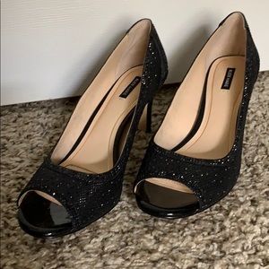 Black and Sparkly Party Shoes